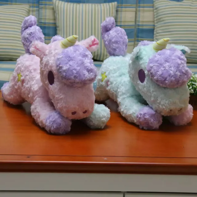 Light Up Plush Unicorn Doll Stuffed Illuminated Unicorn Toy Colorful Lights Glowing Animals Kids Overnight Toy Boys Girls 55cm 4