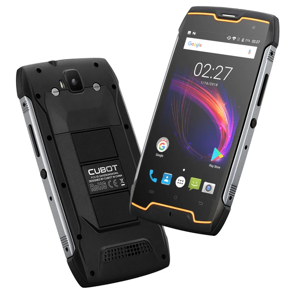 Cubot Kingkong смартфон с четырёхъядерным процессором MT6580 ОЗУ 2 Гб ПЗУ 16 Android 7 0|cell