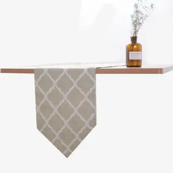 

Concise Plaid Table Runners Modern Chemin De Table Mariage Family Table Runner Table Decoration Accessories Home Table Cloth