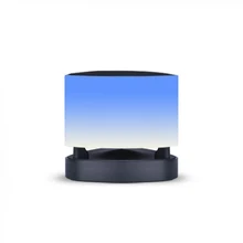 OVEVO портативный Bluetooth мини динамик музыка Встроенный светодиодный светильник и будильник стерео беспроводной Hifi Динамик для телефона ноутбука