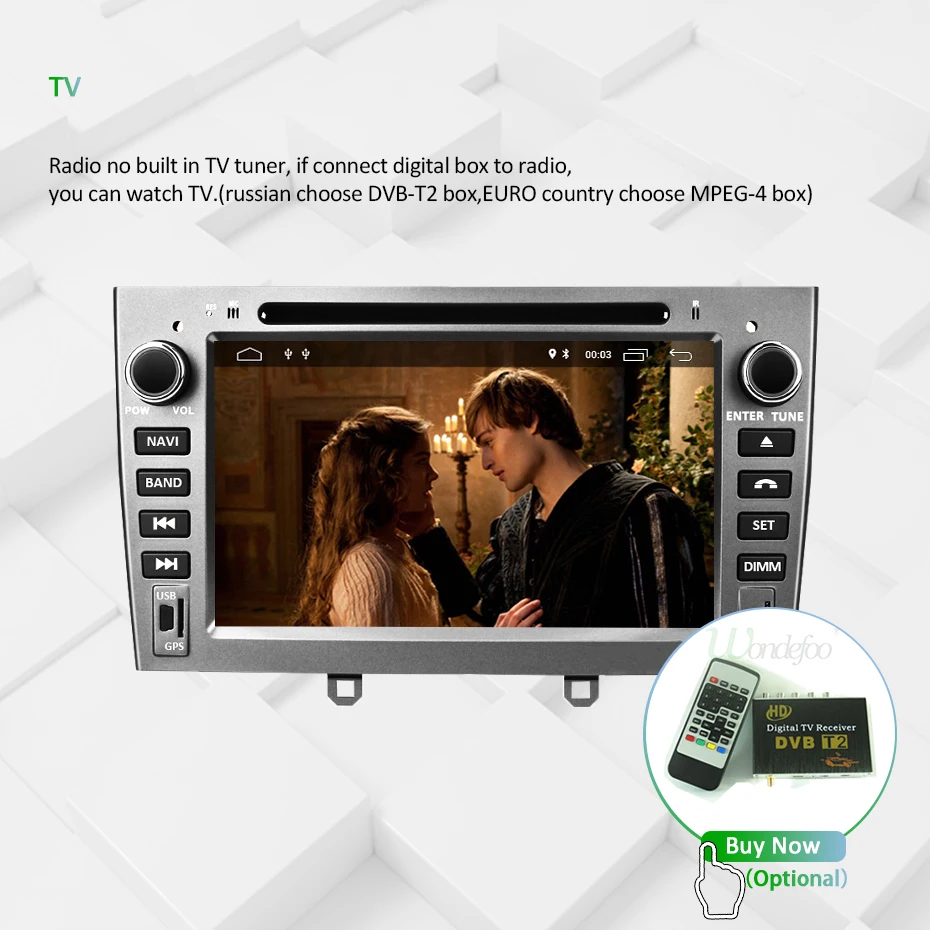 Flash Deal Android 9.0 DSP AV Output Car GPS Radio for Peugeot 408 308 308SW DVD Player 4G 8 Core Navigation Stereo Multimedia Screen PC 3