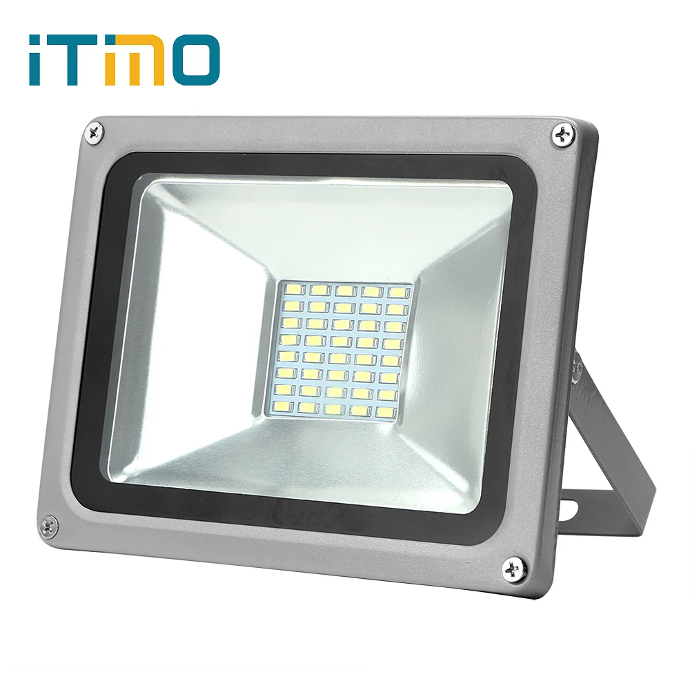 ITimo 10 Вт DC12-24V IP65 водонепроницаемая Ландшафтная лампа наружного освещения белый Светодиодный прожектор для сада квадратный прожектор