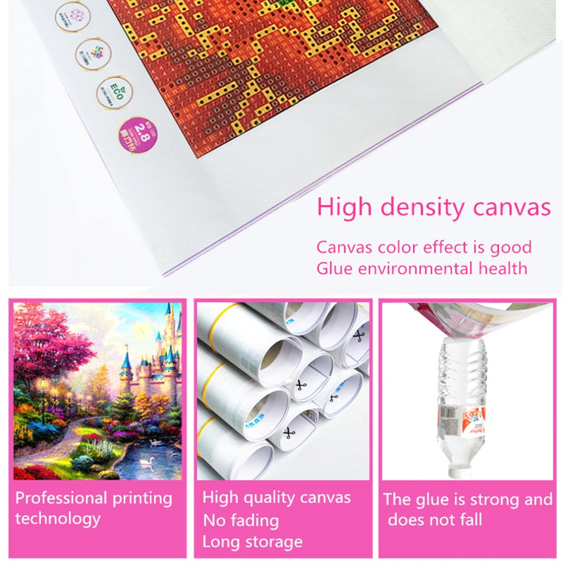 DIY Алмазная картина мозаика квадратная круглая 5D Вышивка крестиком классический