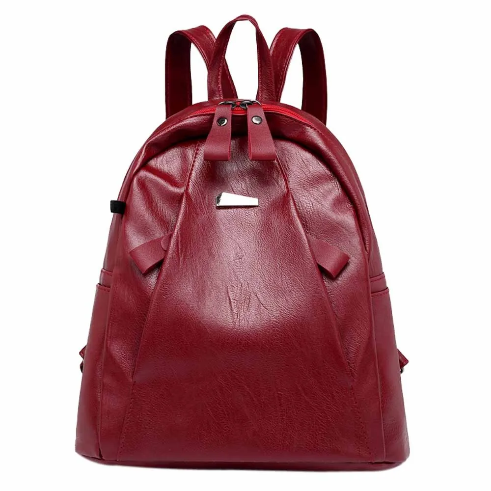 

Women's Burglar-Proof Backpack Casual Student Bag Headset Bag Travel pack sports backpack for girls 2018