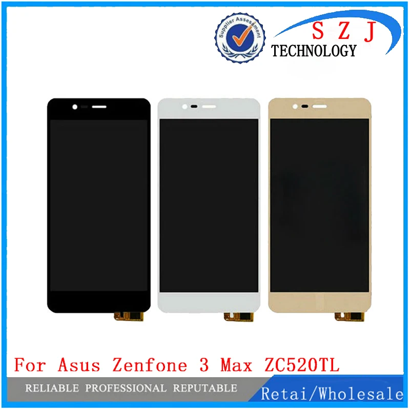 Новинка для Asus Zenfone 3 Max ZC520TL ЖК дисплей сенсорный экран дигитайзер смартфон