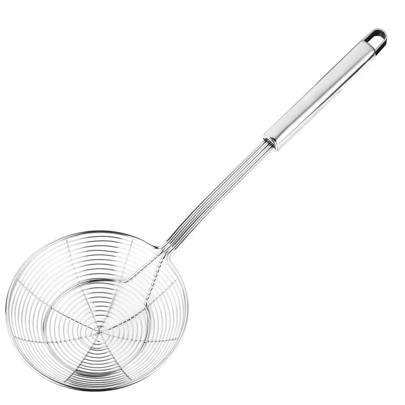 Kitchen Colanders & Strainers Stainless Steel Solid Spider Strainer