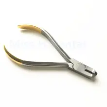 Cortador de extremo Distal filamentos dentales insertos de carburo de tungsteno mordazas de marca de corte de arco alicates de dentista ortodoncia 1 pieza de buena calidad