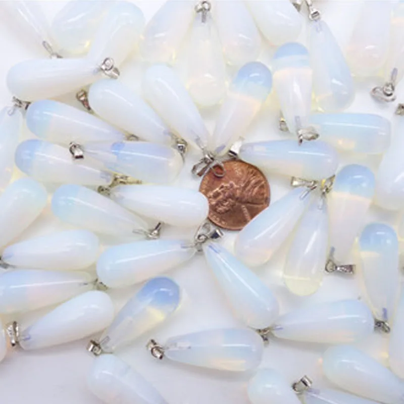 Горячие продажи 50 шт. качество опал подвеска природные полудрагоценные камни