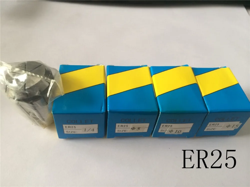 

ER25 12.7mm(1/2") Precision Spring Collets High Quality For Collet chuck CNC Milling lathe