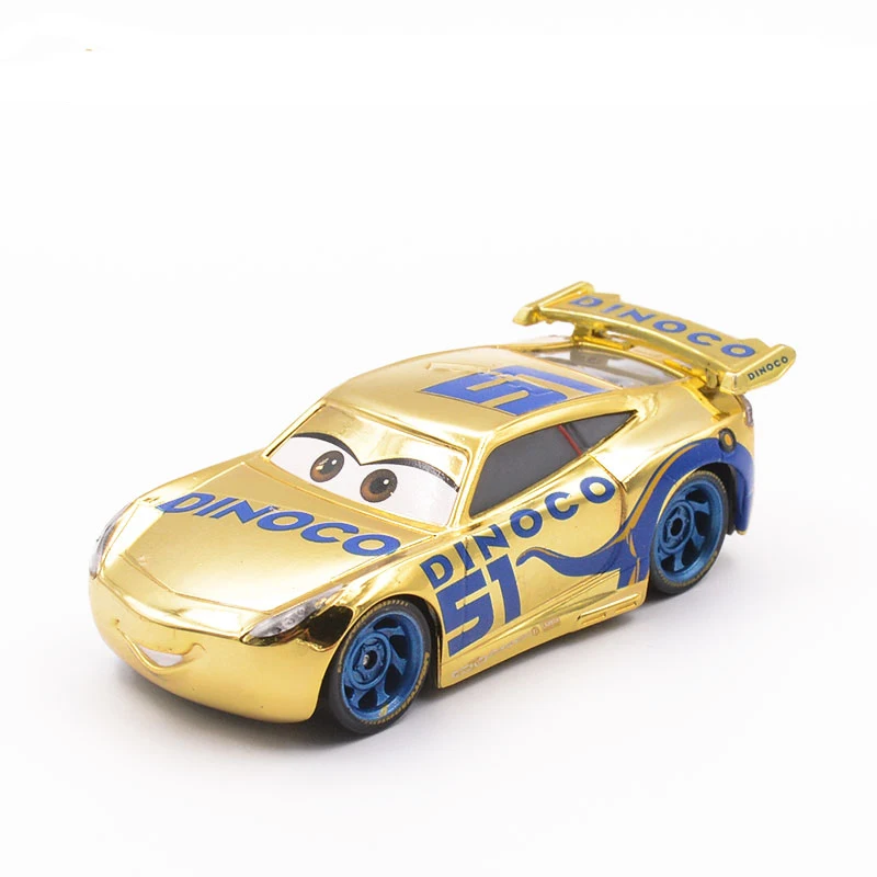 Disney Pixar Cars 3 Dinoco Крус Рамирес черный шторм Джексон грузовик Lightning McQueen Metal автомобиль игрушечный автомобиль игрушки для мальчиков подарок - Цвет: 5