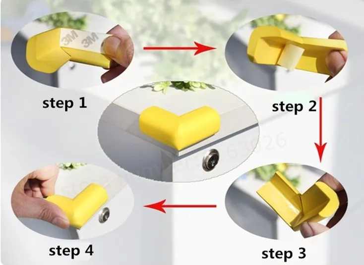 8 шт./лот мягкие детские безопасный уголок ребенка Дети Таблица стол Уголок гвардии детей Детская безопасность край гвардии бампер двери