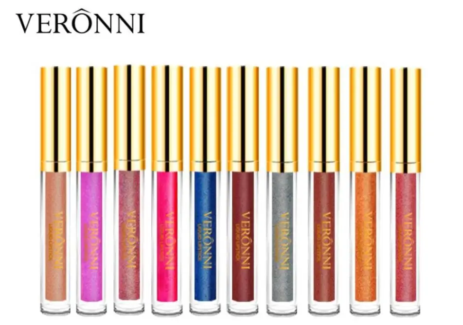 

VERONNI 10 color diamond gloss lip gloss set unicorn shine lip glaze