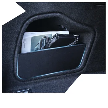 

Lsrtw2017 Carbon Fiber Car Trunk Storage Box Board for Audi A4 Q3 A3