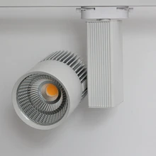 40 Вт 2/3/4 провода CREE COB светодиодный Трековый светильник для магазина и gallary освещения