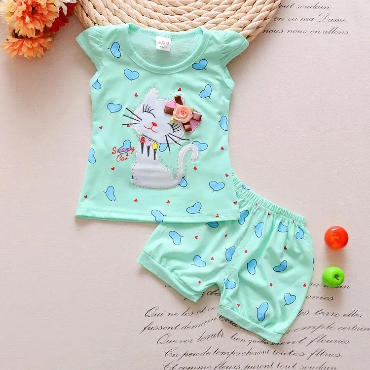 2016-Infant-clothes-toddler-children-summer-baby-girls-clothing-sets-cartoon-2pcs-cat-love-clothes-sets (1)