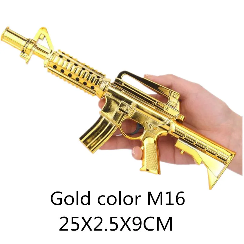 Christmas New Crystal Bullet Gun and Outdoor CS Color Soft Orbz Alloy Exquisite AK47M16 Machine Toys for Child | Игрушки и хобби