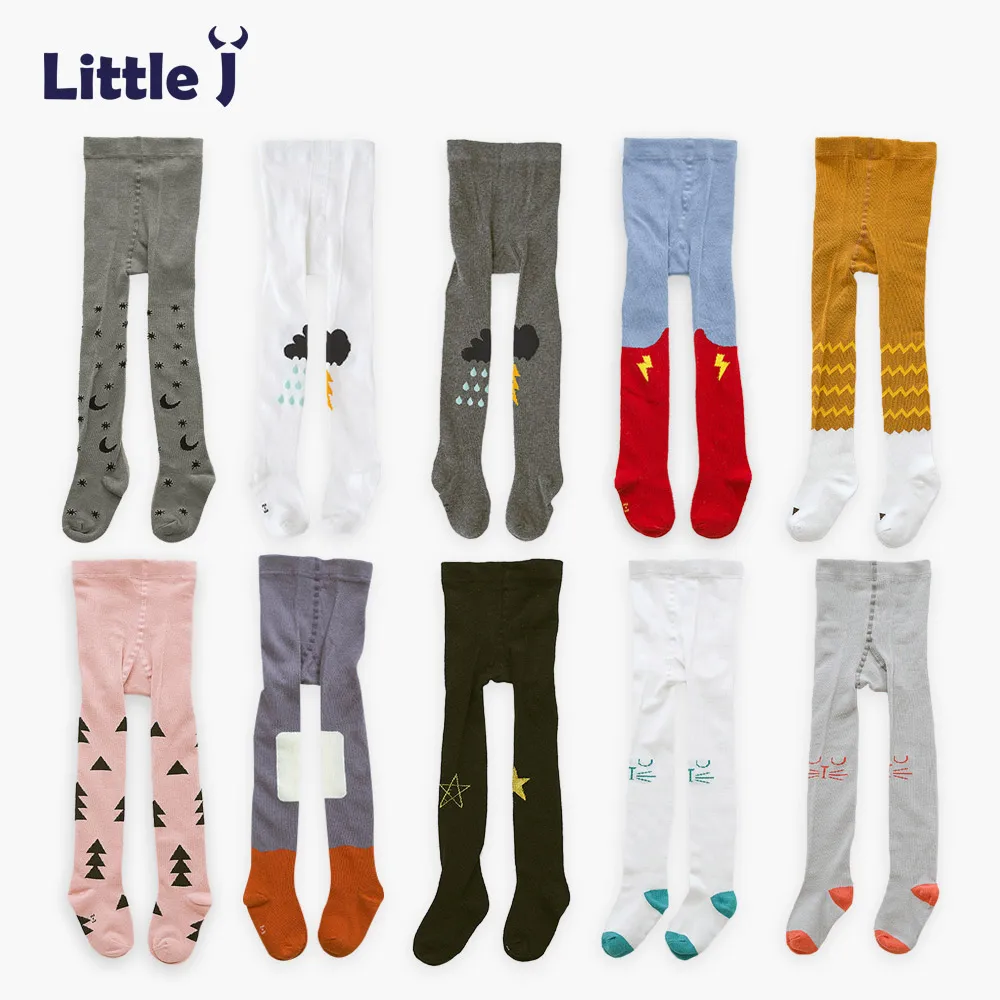 Little J Baby Girl Tights Infant Kid Warm Thick Elastic Waist Tight