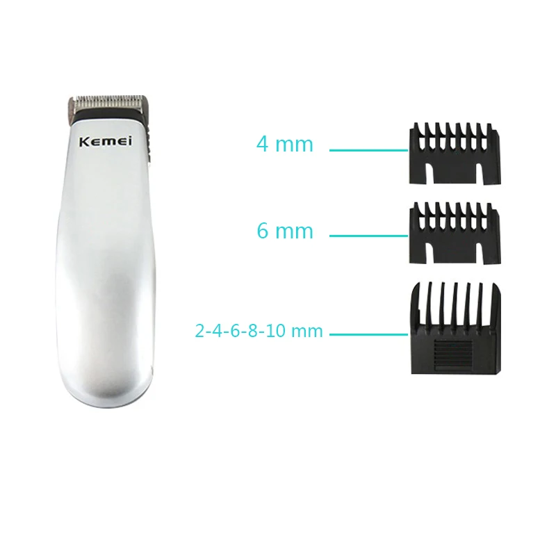 Cortador de Cabelo Aparador de Cabelo Navalha para Barba para Homens Ferramentas de Estilo Elétrico Novo Design Km-666 4 Cheap Aparadores de pelo