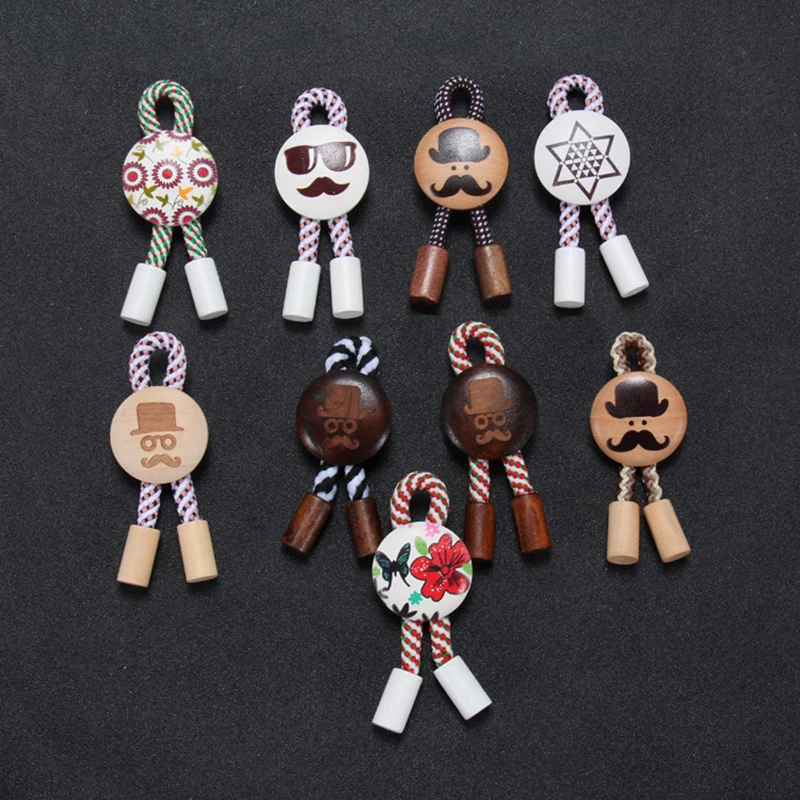 

Mdiger Wholesale Wood Icon with Rope For Mens Suit Brooches Long Lapel Pins Handmade Brooch Corsage Boutonniere Mixed 3 PCS/LOT