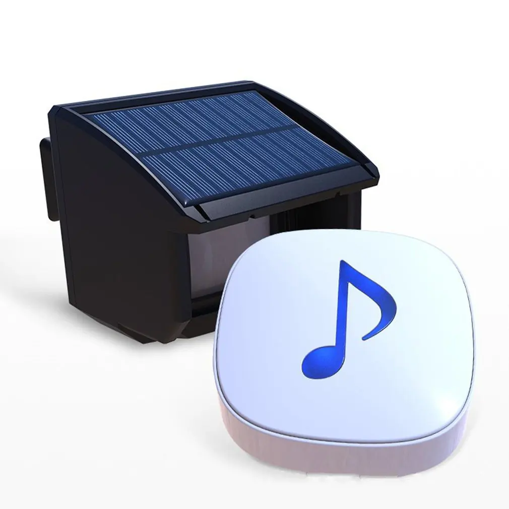 

Solar Driveway Alarm System 1/4 Mile Long Transmission Solar Power Range Outdoor Wireless Motion Sensor Detector Kit