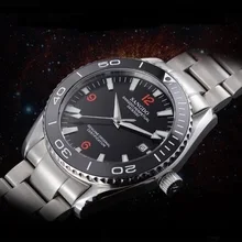 40 мм SANGDO мужские часы сапфировые зеркальные водонепроницаемые zhang0264b лучшие часы новая мода