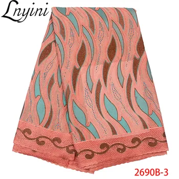 

Popular Swiss Cotton Lace Fabric High Quality Swiss Voile Lace in Switzerland Cotton African Dry Lace for Women Dresses L2690B
