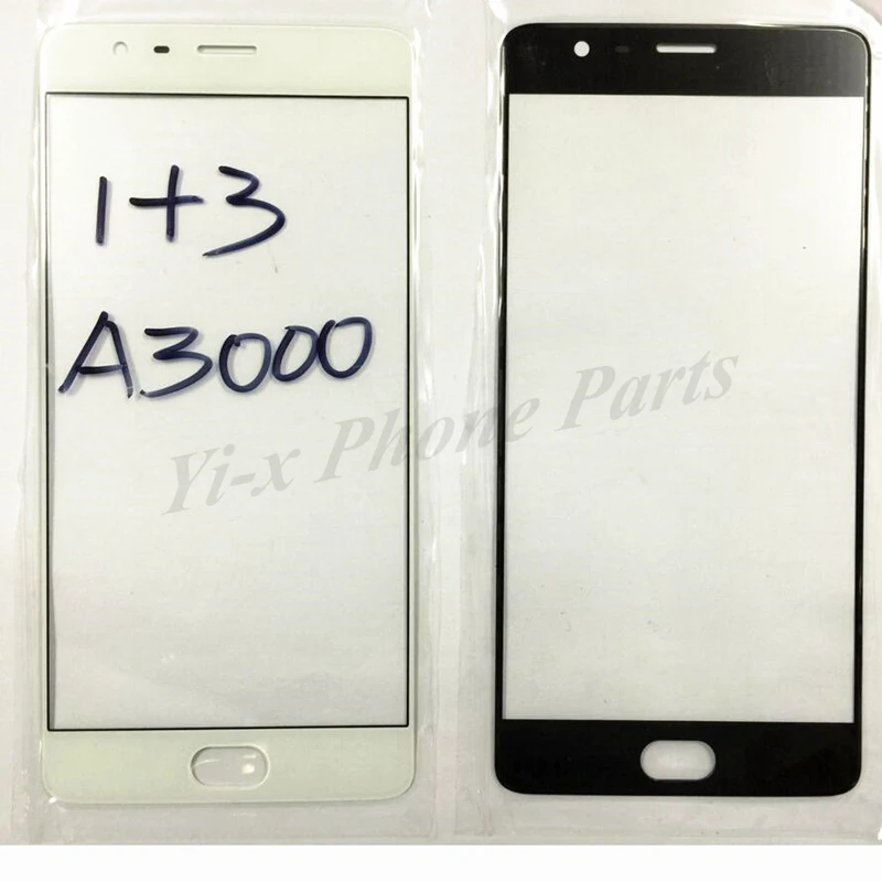 1pcs For Oneplus 3 Front Outer Glass Lens Replacement For One Plus