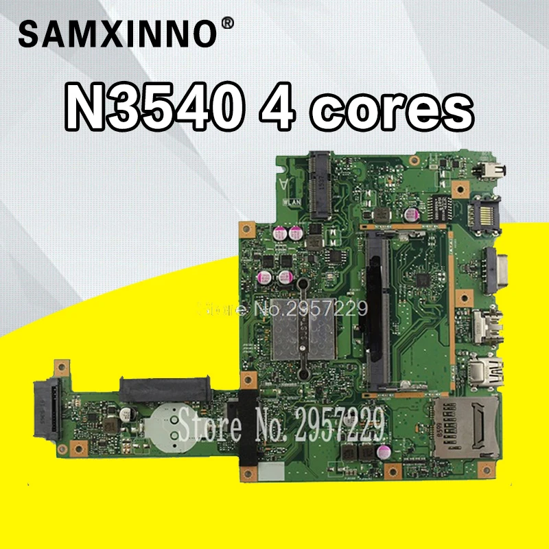 

Hot selling X453MA X403MA X403M F453M motherboard for Asus Main board X453MA REV2.0 N2930 CPU DDR3 100% Test 60NB04W0-MB2000-200