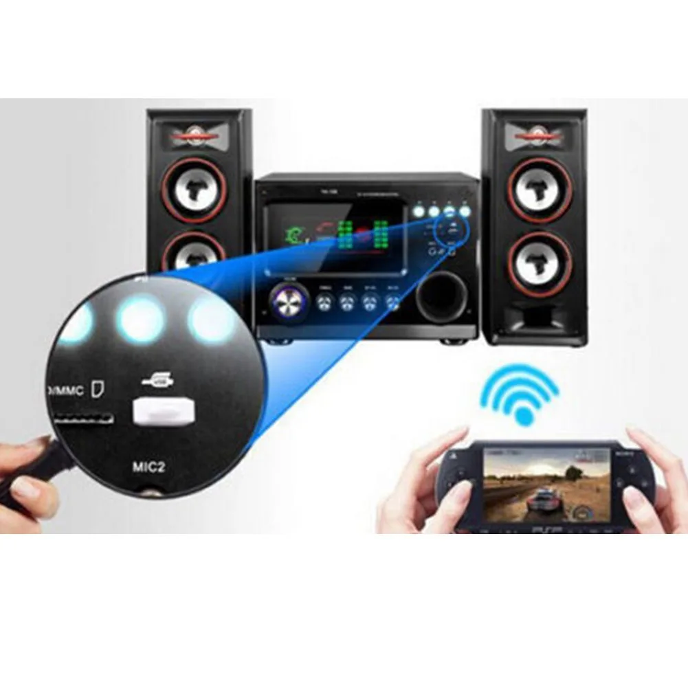 Портативный автомобильный комплект Bluetooth приемник беспроводной адаптер
