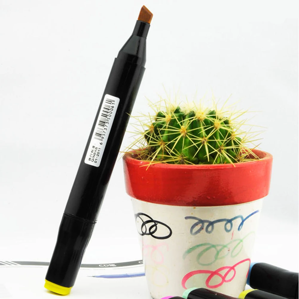 Набор двусторонних фломастеров для художников 170 цветов|sketch copic markers|copic markersmarkers for