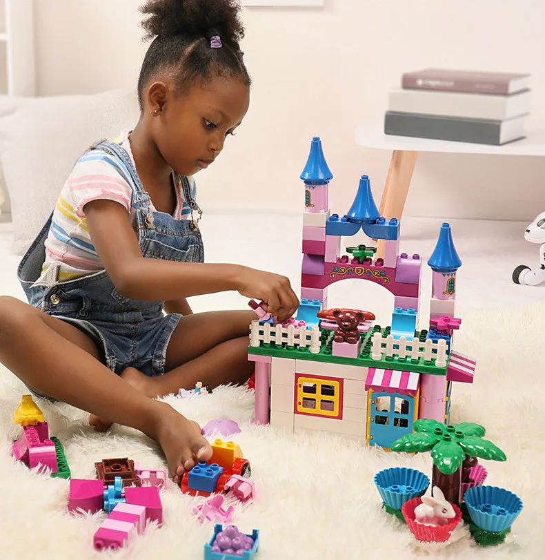 

DIY Large Granular Building Blocks Compatible with Legoing Technic 137P Models Building Kits Blocks Toys Hobbies For Chlidren