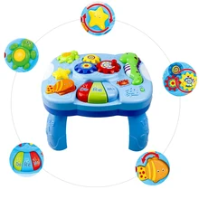 2 в 1 детский музыкальный инструмент игрушка животное море пианино развивающие Музыкальные Развивающие игрушки для детей подарок