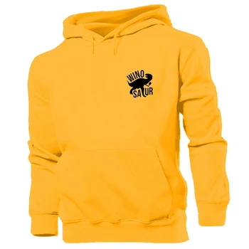 

Printed WINOSAUR Design Unisex Graphic Hoodie Sweatshirt Mens Womens Jumper Mini Pattern Hooded Tops Pullover Coat