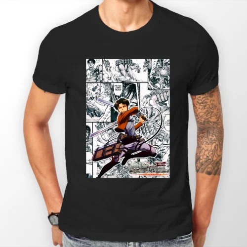 

Attack On Titan Levi Shingeki No Kyojin Anime Aot Tshirt T Shirt Tee All Sizes