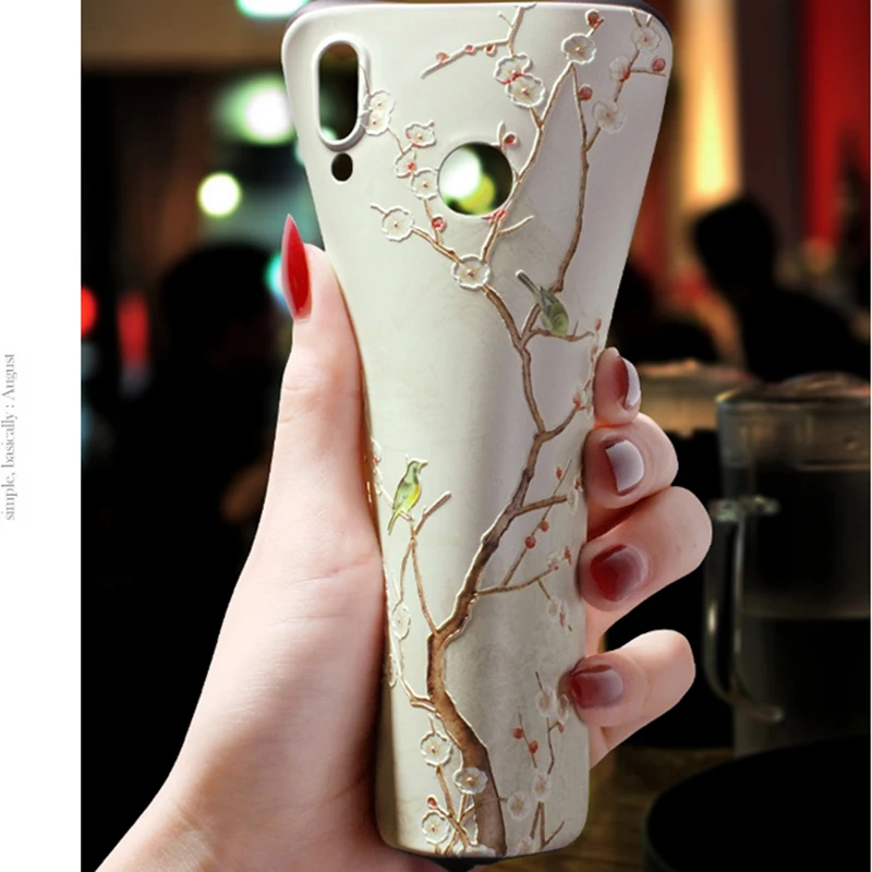 ТПУ чехол накладка с цветочным рисунком для Xiaomi Redmi S2 5 Plus 4X 6A Note 9 7 7A 5A 6 K20 Pro Mi 8 A1 A2