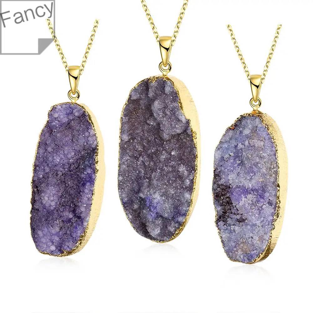Necklace Natural Stone pendant necklace qazs LTRSN004-B | Украшения и аксессуары