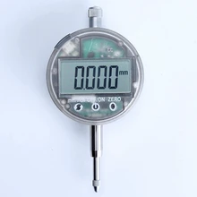 IP54 маслостойкий цифровой микрометр 0,001 мм электронный литиевый аккумулятор метрический/дюйм 0-12,7 мм/0," сенсорный ключ циферблат индикатор Калибр метр