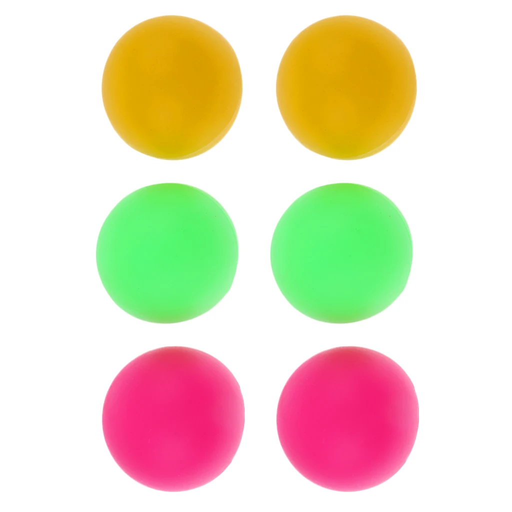 6pcs Mixed Color Cat Balls Plastic Beach Tennis Balls Beer Ping Pong Colorful Practice Replacement Table Tennis Ball