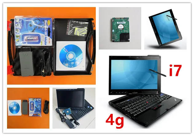 Vas 5054a оригинальный с oki полным чипом диагностический elsawin 6 v // w 5 3 для audi hdd 500 Гб