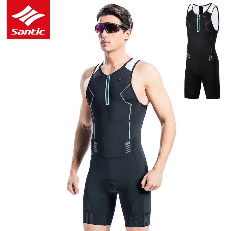 Buy Santic TOP Brand Men Cycling Jersey Set Sleeveless