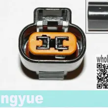 Longyue 2 шт. 2 контактный разъем для топливного насоса, резистором, рециркуляции отработавших газов Темп Сенсор, омывателя ветрового стекла уровня Сенсор O2 кислорода Сенсор