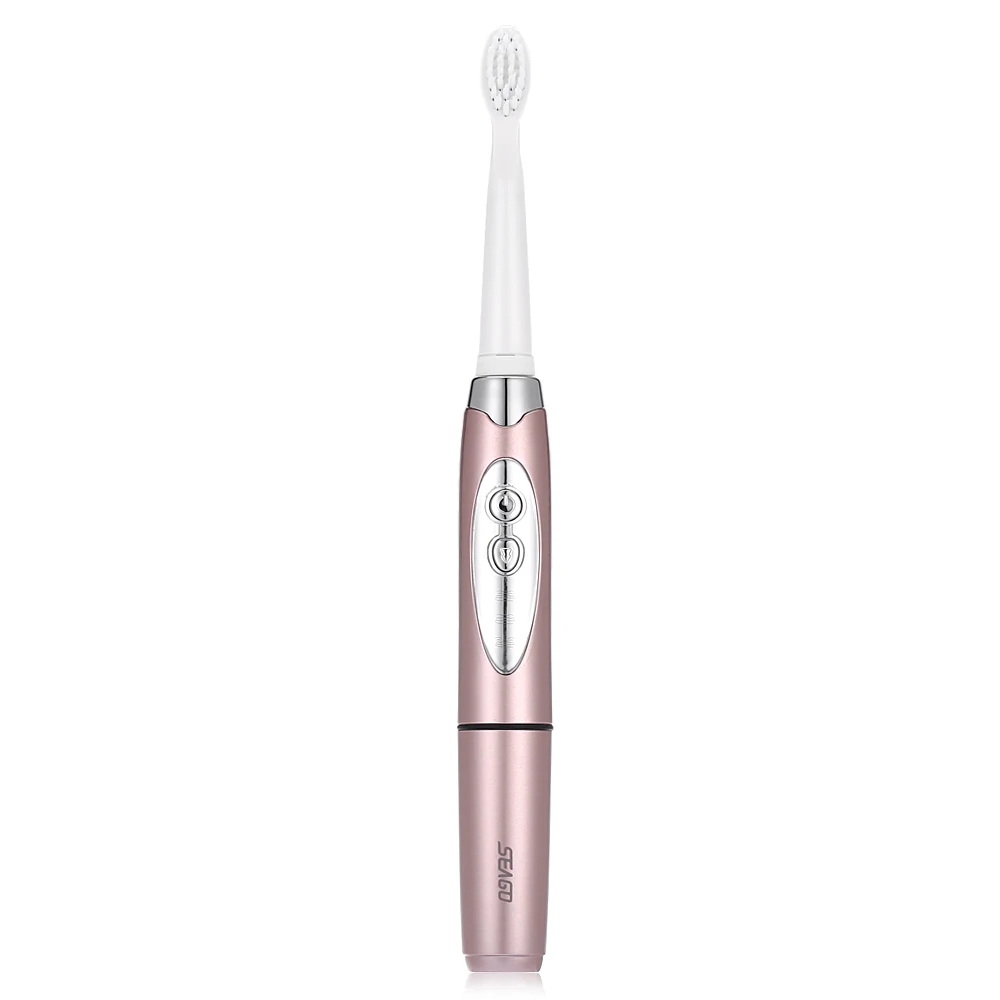 

SEAGO SG - 659 Waterproof IPX7 Sonic Electric Toothbrush Full Body Washable, Quite Convenient 3 Working Modes Tooth Brush