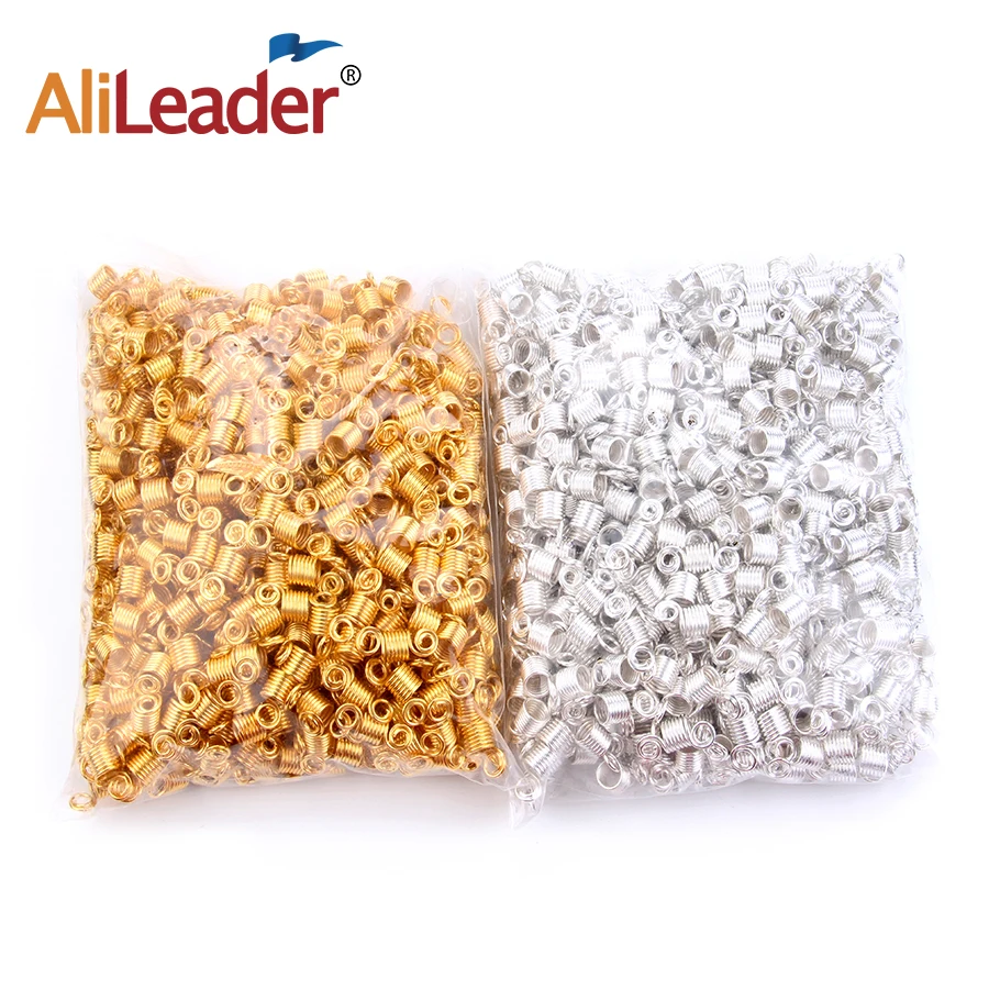 Alileader Dreadlocks Beads Mixed Golden Silver Aluminum Dread Locks Metal Cuffs Hair Decoration Braiding Hair Jewelry Alileader Dreadlocks Beads Mixed Golden Silver Aluminum Dread Locks Metal Cuffs Hair Decoration Braiding Hair Jewelry