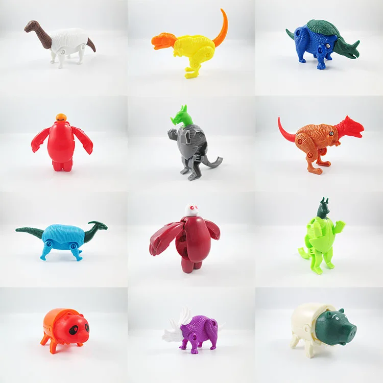 1pcs/2017 new super mini deformation dinosaur egg monster Godzilla toy