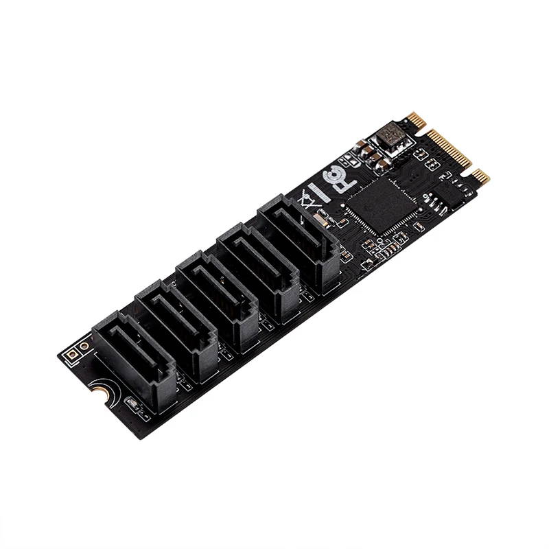 H1111Z плата расширения M.2/M2 адаптер SSD M2 SATA жесткого диска к карта NGFF M.2 5 портов SATA3