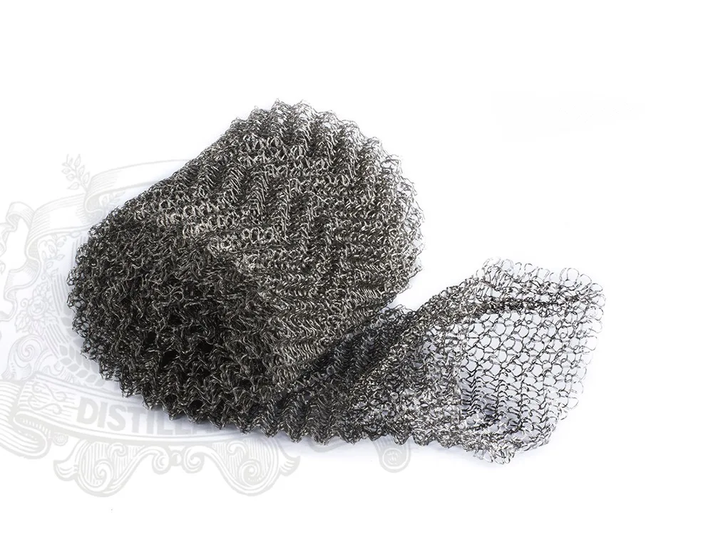 

4 wire Mesh for distillation, stainless steel AISI304 length 0,5- 500 m, width 10cm. diameter 0.15mm.