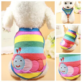 

Classics Pet CAT Clothes For Small Dogs Clothing Pet Coat Cartoon Clothes For Dog Sweater Vest Clothes Teddy Chihuahua Jacket
