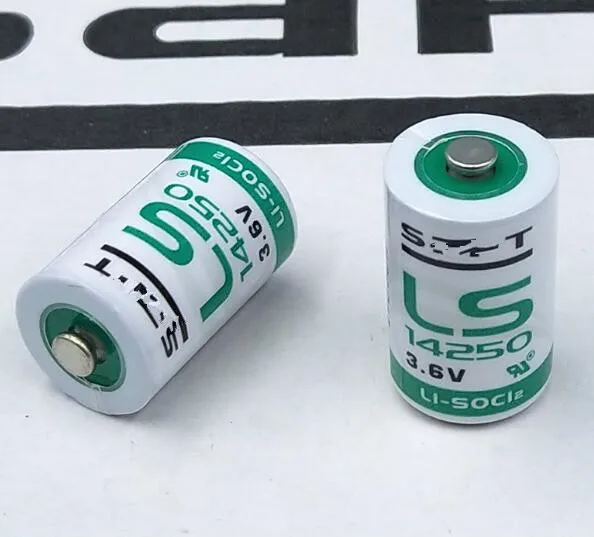 

50PCS ls14250 3.6v PLC automatic industrial control equipment nc machine meter gas meter probe lithium battery LS14250