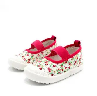 pink Flowers MHYONS/ г. Демисезонная обувь для маленьких девочек детские кеды детские повседневные кроссовки цветные конфеты цветы для девочек ЕС 21-30 - Цвет: pink Flowers