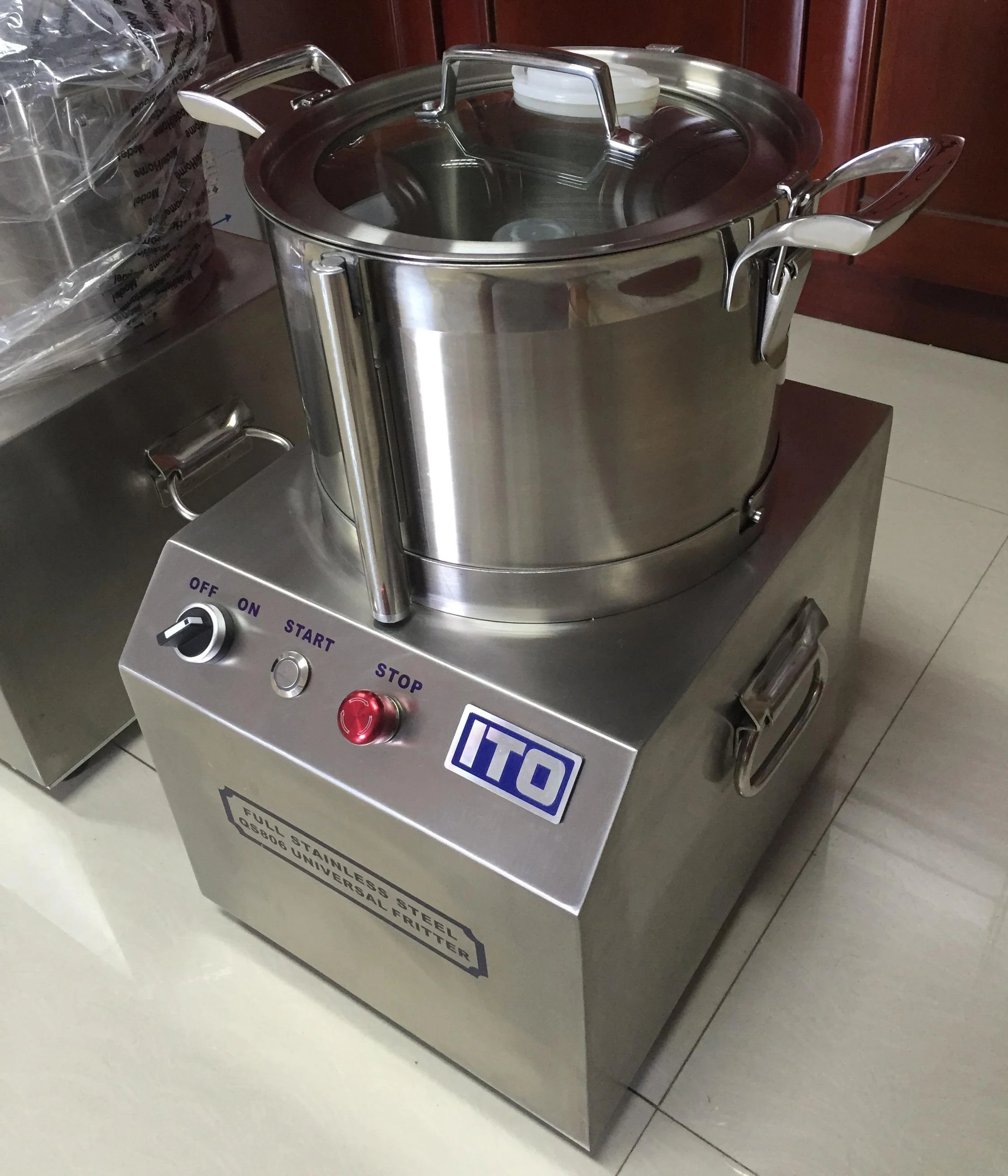 

6L universal fritter/meat cutter/vegetable cutting machine Peanut chopping machine ginger garlic chopper capsicum meat mincer